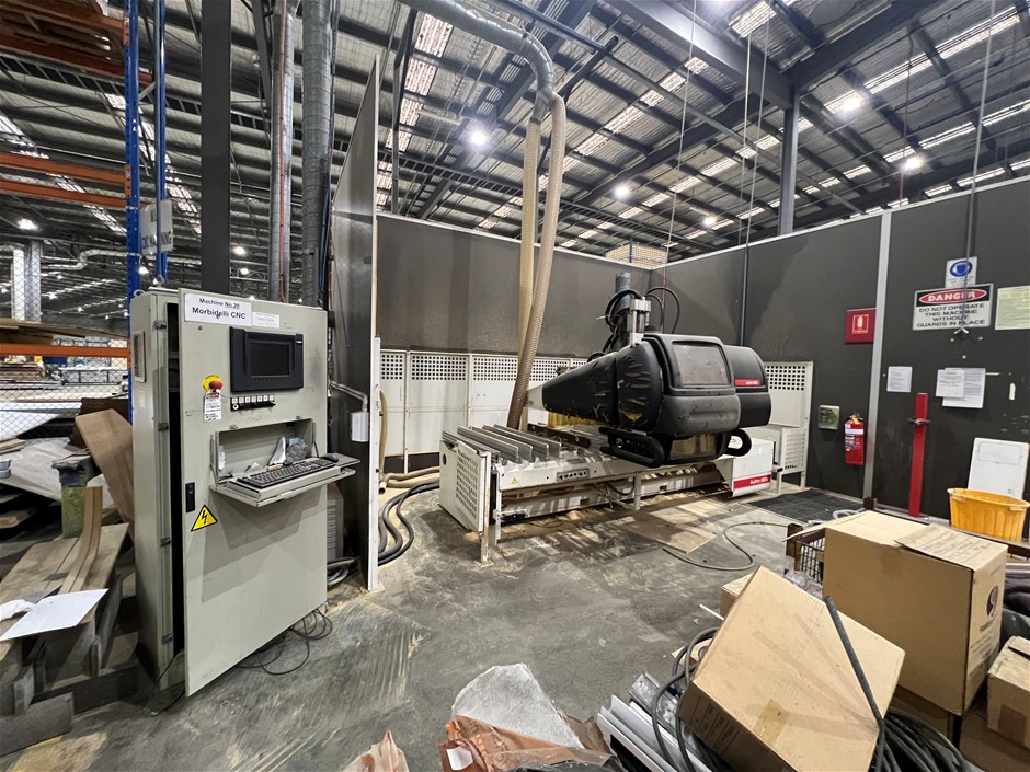 Morbidelli Author 600 ks CNC Router