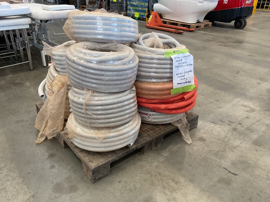 Corrugated Electrical Conduit Approximately 12 Rolls