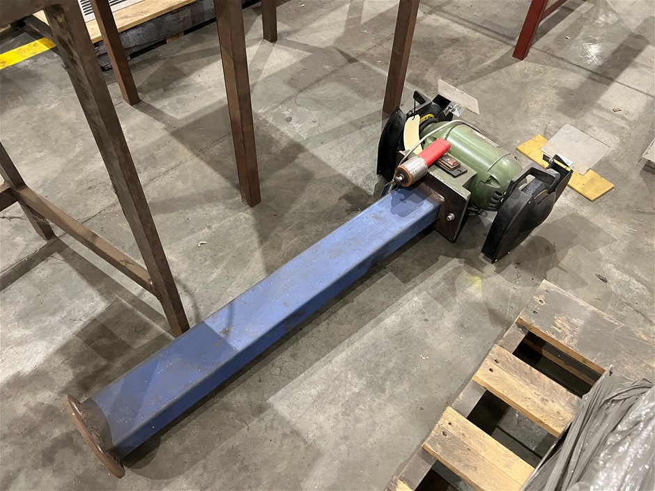 Standing twin Disk Grinder