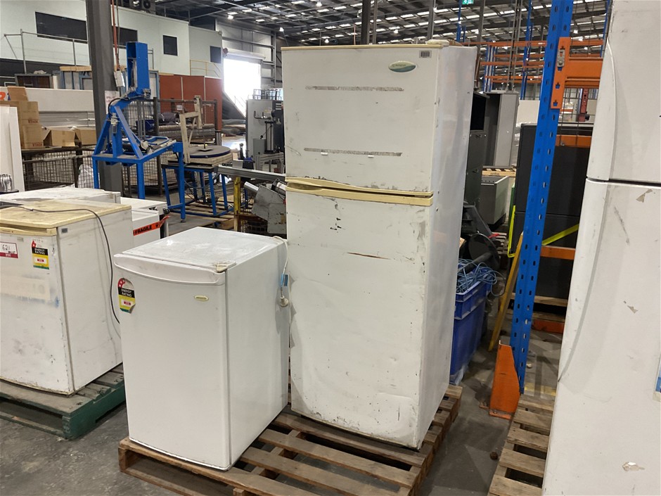 pallet of 2x bar fridges