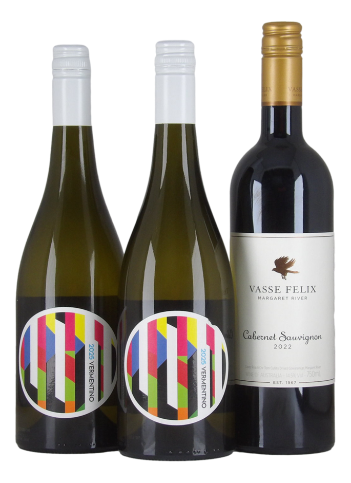 Mixed Wine Pack (3x 750mL) , AUS.