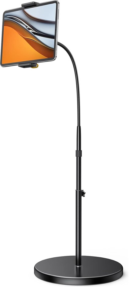 LAMICALL Tablet Floor Stand Compatible with iPad Mini Air Pro 12.9/9.7, Gal