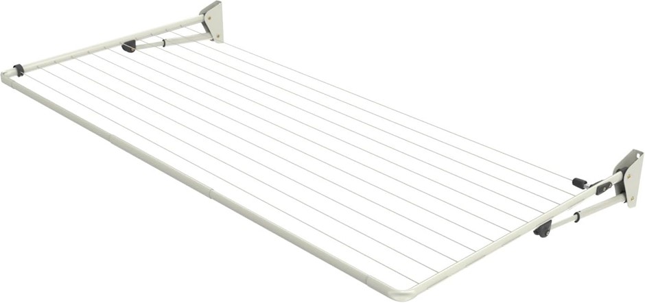 HILLS Single Folding Frame Clothesline, Surfmist