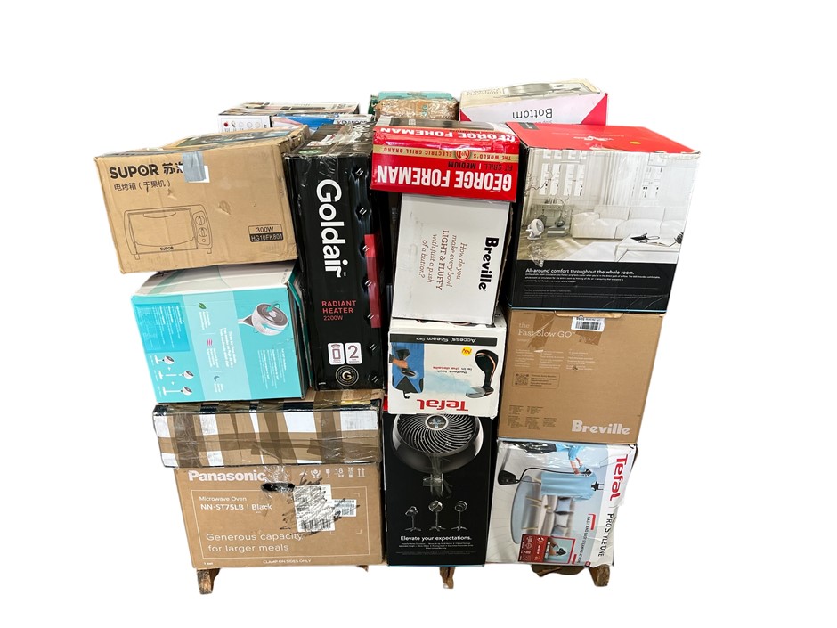 36 x Returned Assorted Kitchen and Home Appliances, comprising: Total