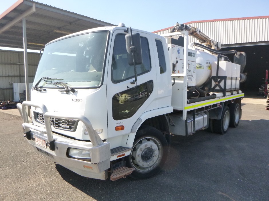 2012 Mitsubishi Vacuum Truck, XCMG Excavator & More