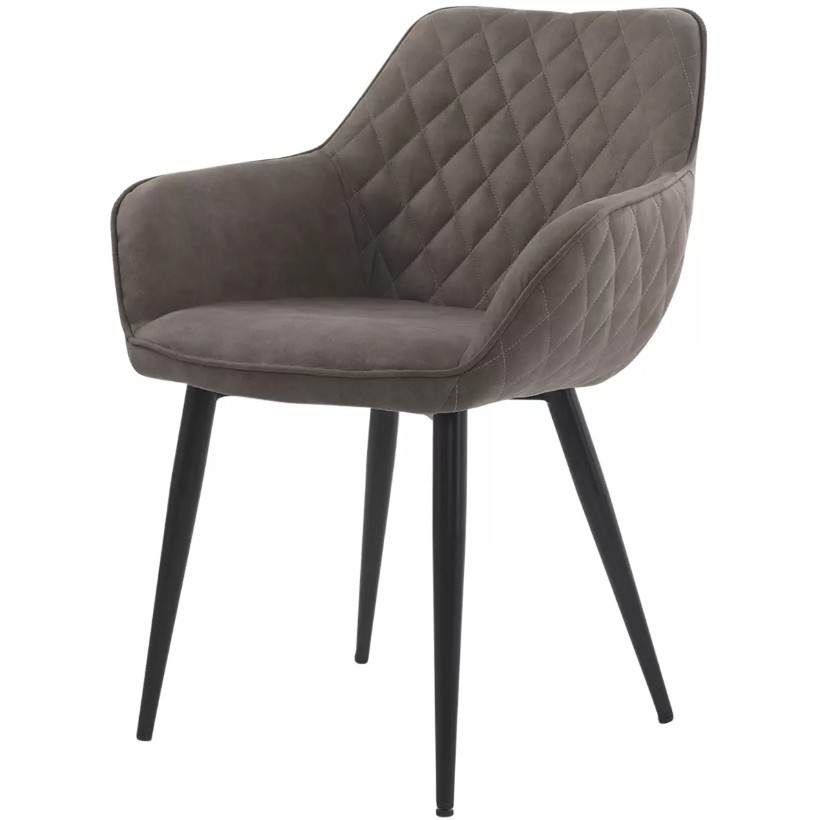 ONEX RiVa Dining Chair, Brown, 2 Pack. NB: Has been used, not in original b
