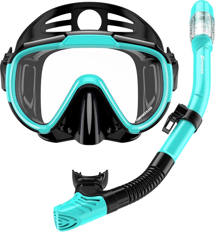 EMSINA Dry Snorkel Set. NB: Minor use.