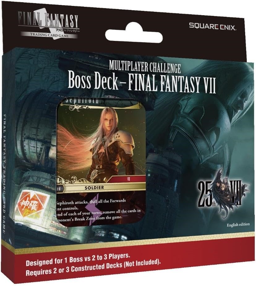 FINAL FANTASY Multiplayer Challenge Boss Deck Final Fantasy VII