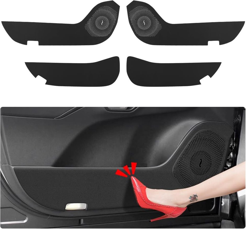 LUNQIN Car Door Anti Kick Pad for 2023 2024 Lexus RX