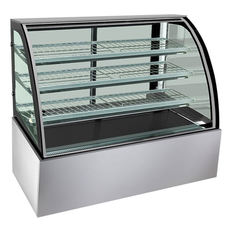 <p>Curved Glass Deli Showcase</p>