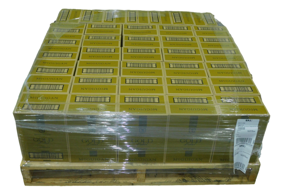 NSW P/UP ONLY - Plt of 37x Ctns - McGuigan Gold Merlot 2022 (6x 750mL) SA