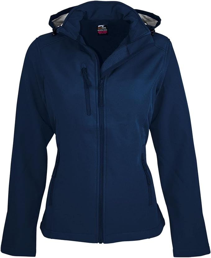 AUSSIE PACIFIC Women's Olympus Soft Shell Jacket, Size 14, Navy, 2513. Buy