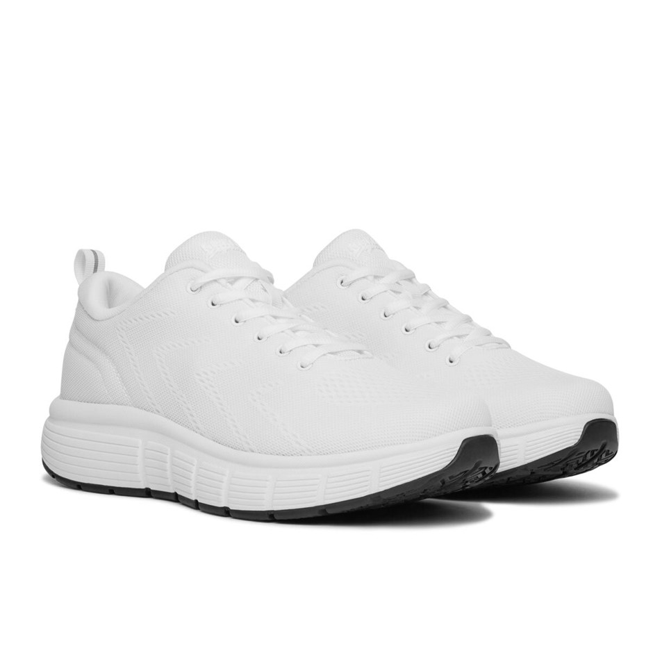 SIGNATURE Men's Comfort Trainers, Size US10/UK9, White. Buyers Note - Disc