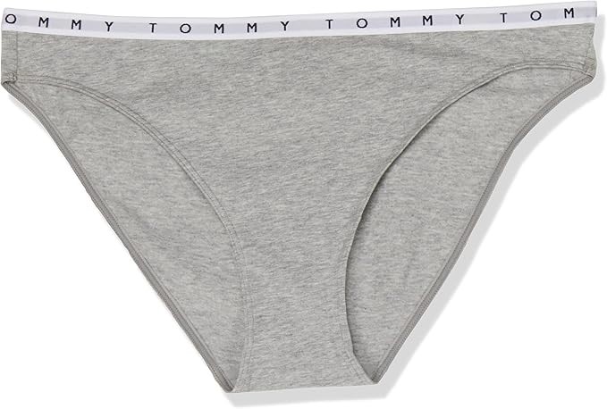 2 x TOMMY HILFIGER Bikini Underwears, Size L, Medium Grey Heather (PL3), UW