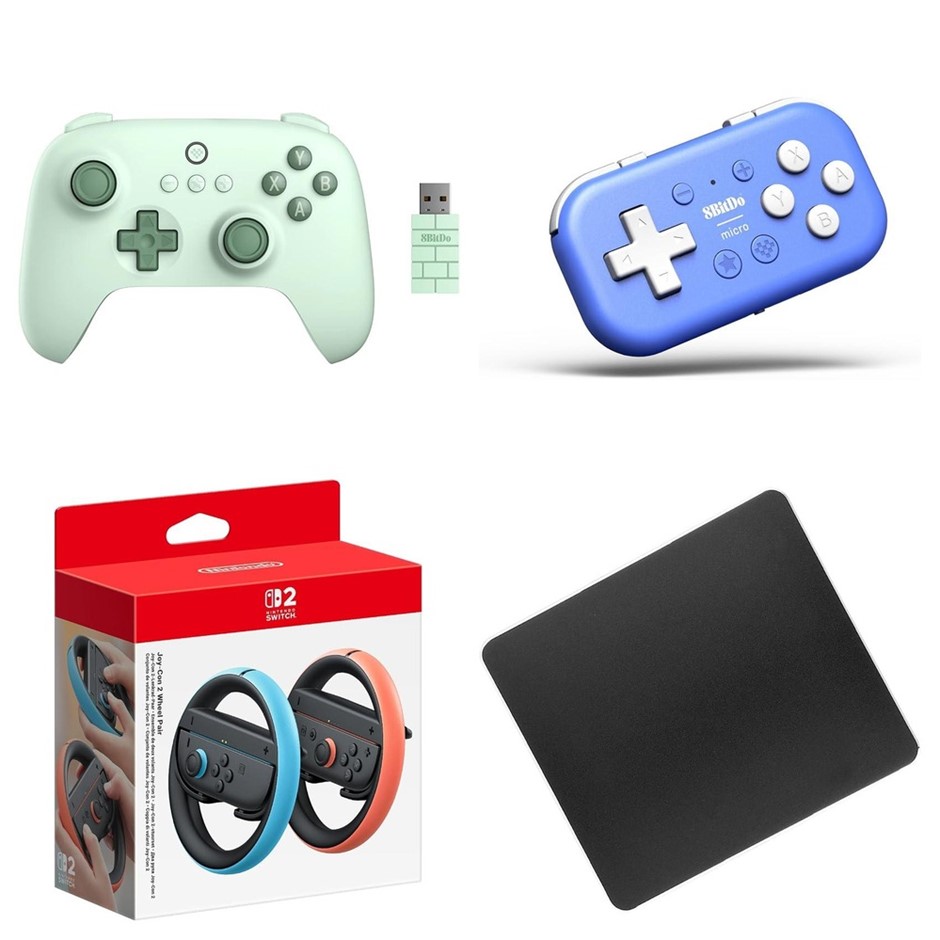 4 x Controllers & Accessories. 1 x 8BITDO Ultimate C 2.4g Wireless Controll
