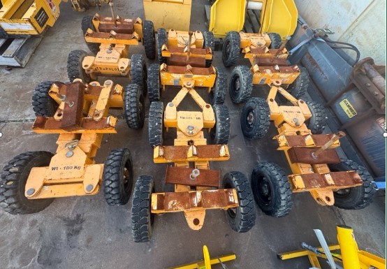 Rail Dollies x 6