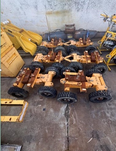 Rail Dollies x 6