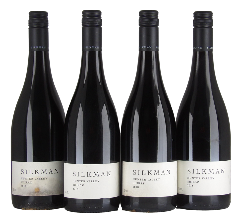 Silkman Estate Shiraz 2018 (4x 750mL), Hunter Valley.