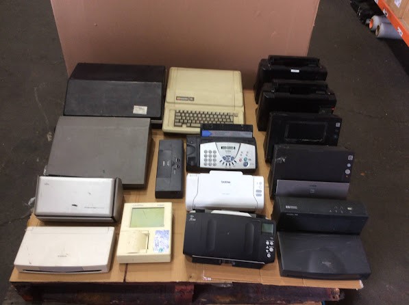 Mixed Model Electronic Typewriter/Printer/ Fax Machine/Document Scanner