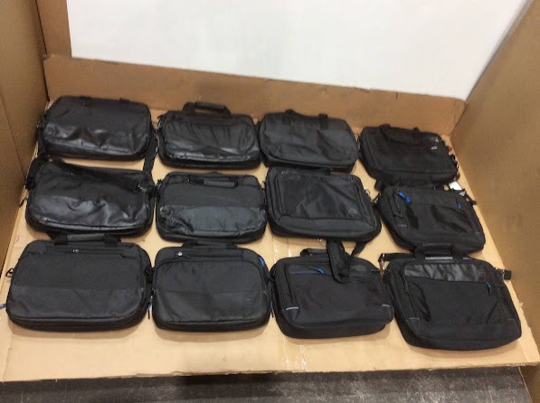 Dell Mixed Brand and Model Laptop Bags (Lot of 12)