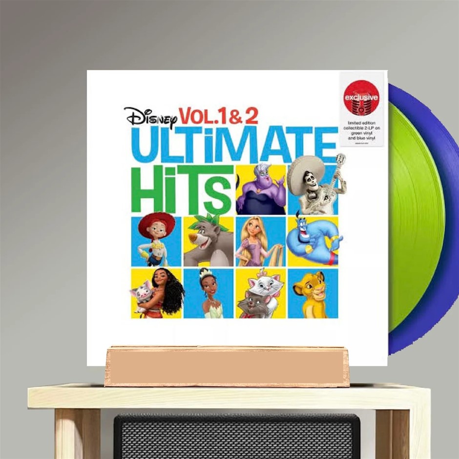 Disney Ultimate Hits Vol 1 & 2 - Exclusive Limited Edition Green & Blue Col