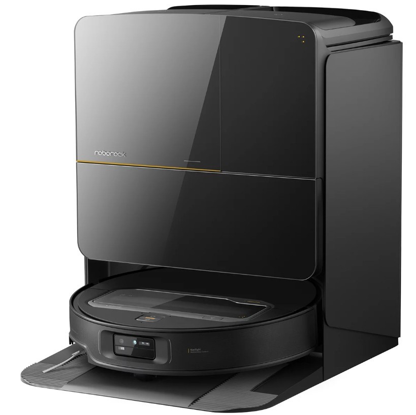 ROBOROCK Saros Z70 Vacuum Cleaner, Black, RRSZ705203BLK. NB: minor use