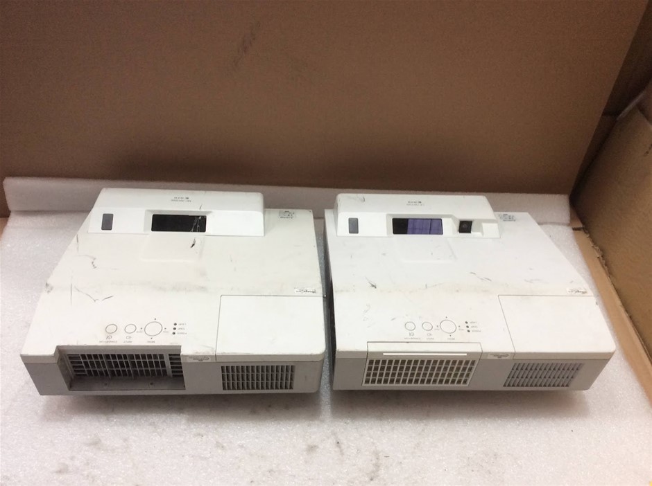 Hitachi CP-TW3506 and MC-AW3006 LCD Projector (Lot of 2)