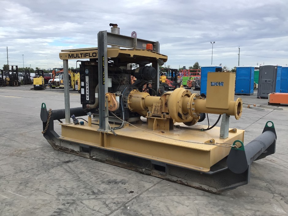 Multiflow CPSK10 Diesel Powered Pump With Lifting Jib