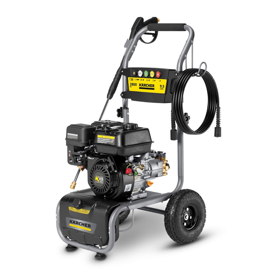 KARCHER 2800psi High Pressure Washer, 9.5L/min, Cylinder capacity196CC. NB: