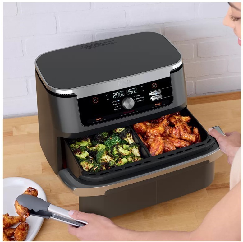 Ninja XXXL FlexDrawer Air Fryer AF500ANZ, Black, 10.4L.