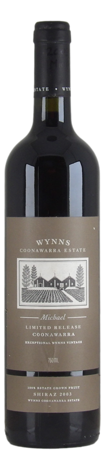 Wynns Coonawarra Estate Michael Shiraz 2003 (1x 750mL) Coonawarra, SA