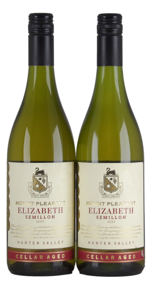 Mount Pleasant Elizabeth Cellar Aged Semillon 2007 (2x 750mL), NSW.