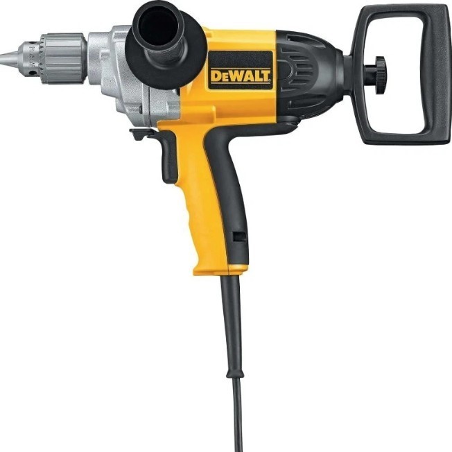 DeWALT 710W 13mm 1/2" 240V Mixer and Rotary Spade Handle Electric Drill.