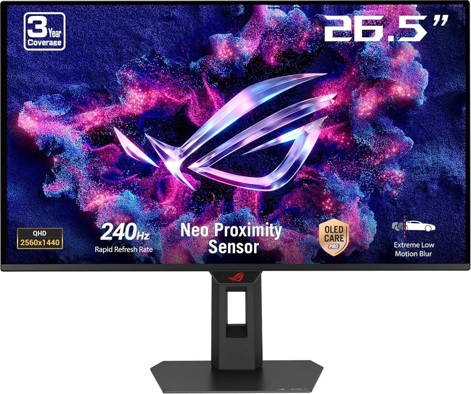 ASUS ROG Strix OLED XG27AQDMES Gaming Monitor - 27-inch (26.5-inch viewable