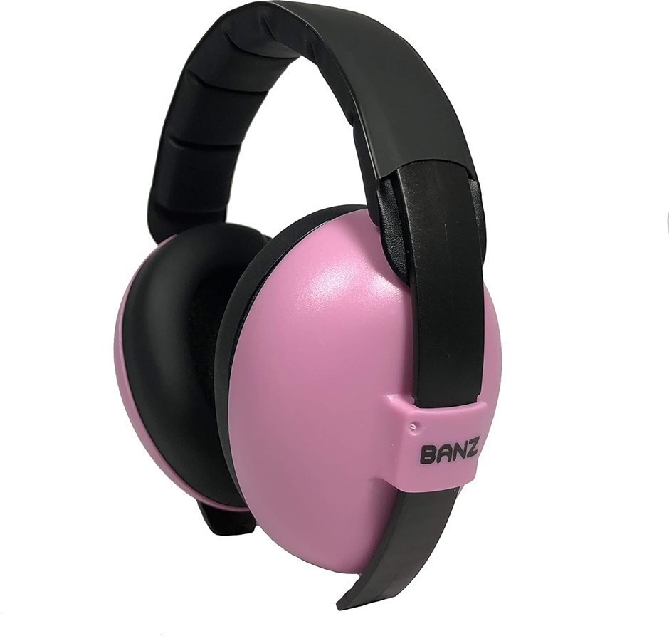 Banz Mini Earmuffs, Pink, Mini.