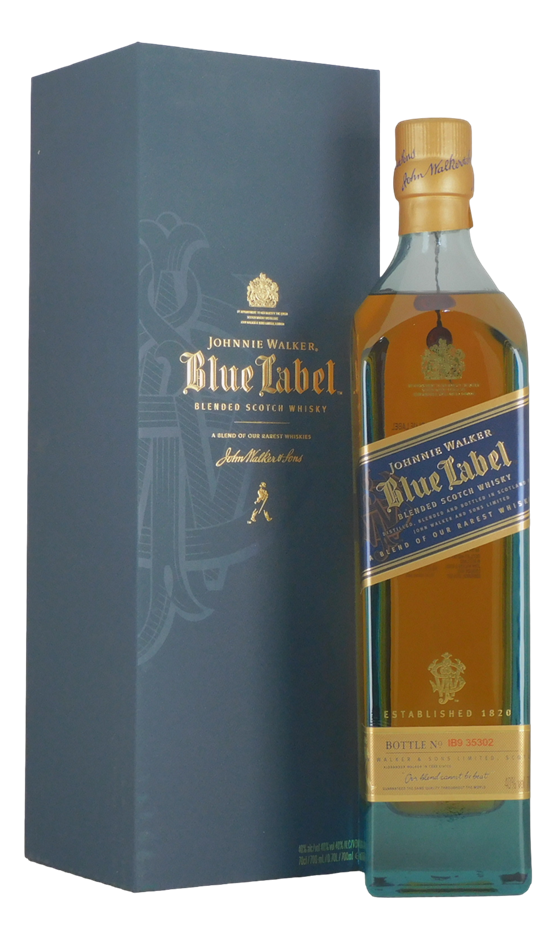 Johnnie Walker Blue Label (1x 700mL), Scotland.