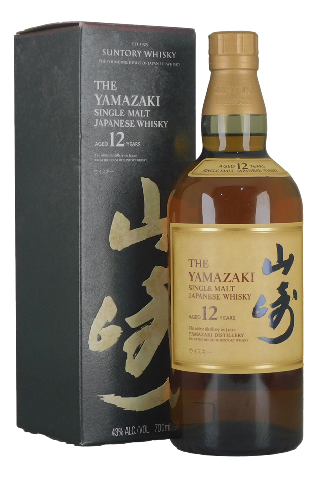 Suntory The Yamazaki - 12 Years (1x 700mL), Japan.