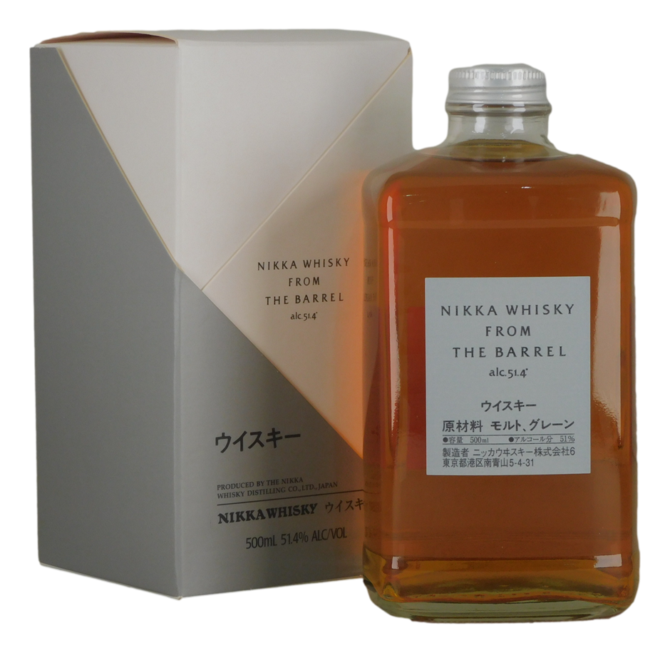 Nikka Whisky from the Barrel - White Box (1x 500mL), Japan.