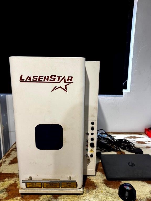 2019 LaserStar 558-382 30W Fibre Laser Marking System