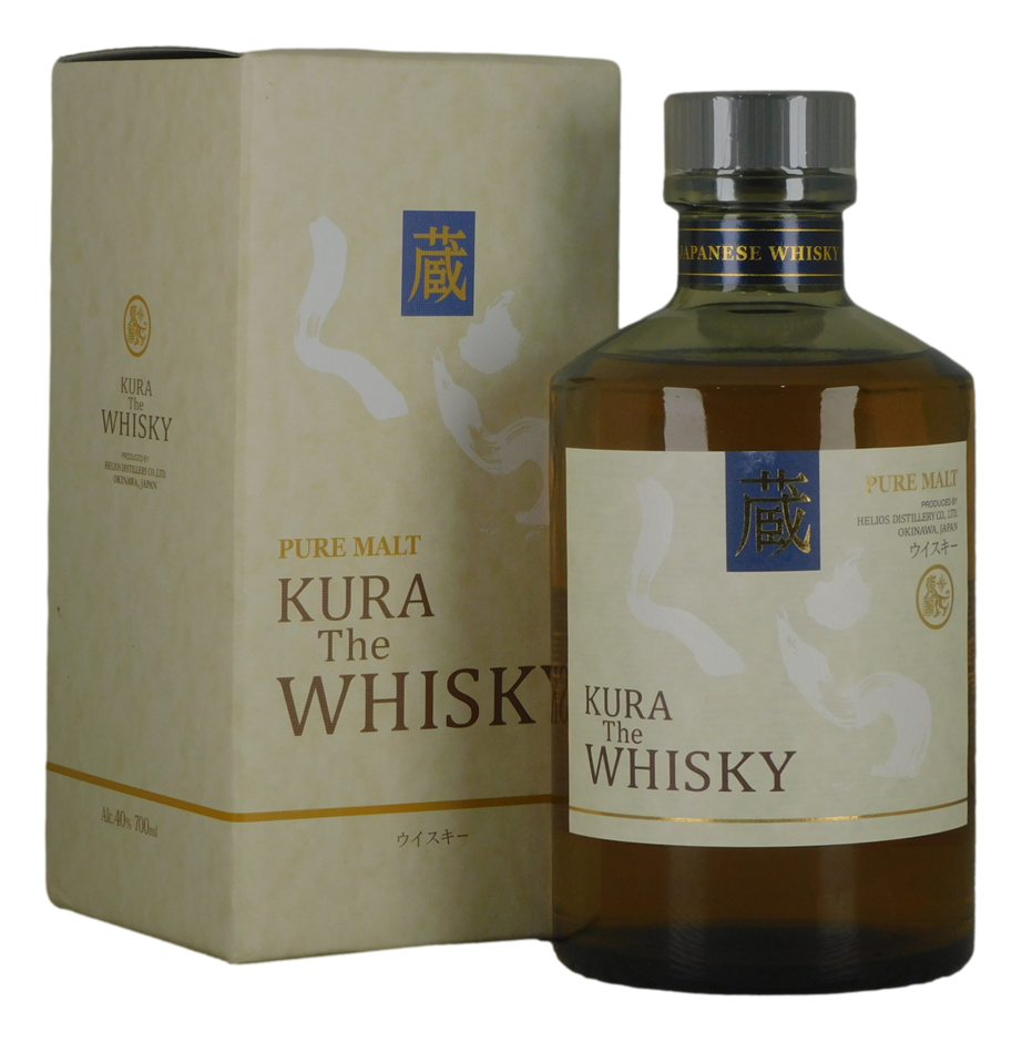 Kura Pure Malt Japanese Whisky (1x 700mL), Japan.