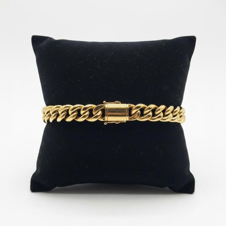Jewelz Merchants 14mm Cuban Link Bracelet-Quality Guarantee-22cm-14mm