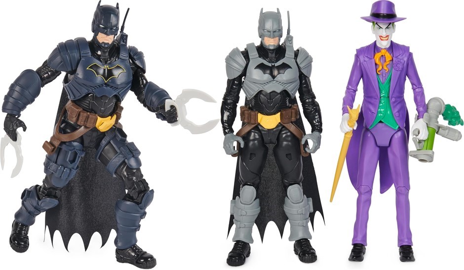 DC Comics Batman Adventures 12-Inch Action Figure Set Bundle: 1 x Batman vs