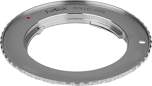 FOTODIOX Lens Mount Adapter, Rollei 35mm Lens to Canon EOS Camera Adapter