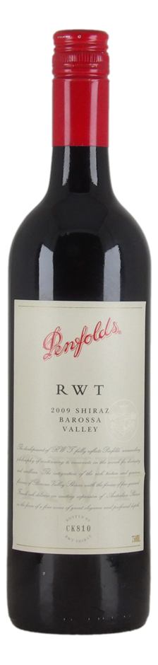 Penfolds RWT Shiraz 2009 Bottle No.CK810 (1x 750mL), Barossa, SA.