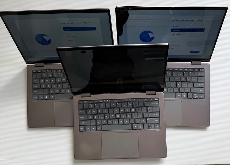 HP Envy x360 2-in-1 Laptop 14-fc0189TU Laptops - For Parts (Lot of 3)