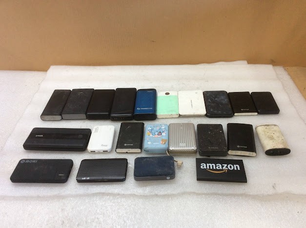 Comsol/Amazon/Anker Mixed Brand and Model Portable Power Banks (Lot of 22)
