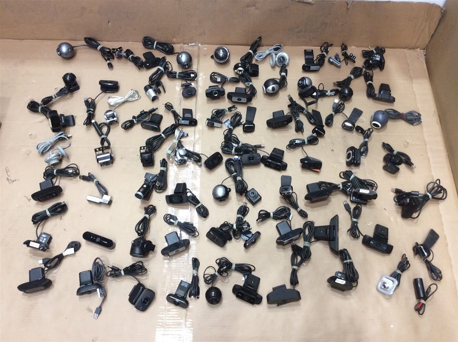 Mixed Brands USB Webcam (Lot of 70)