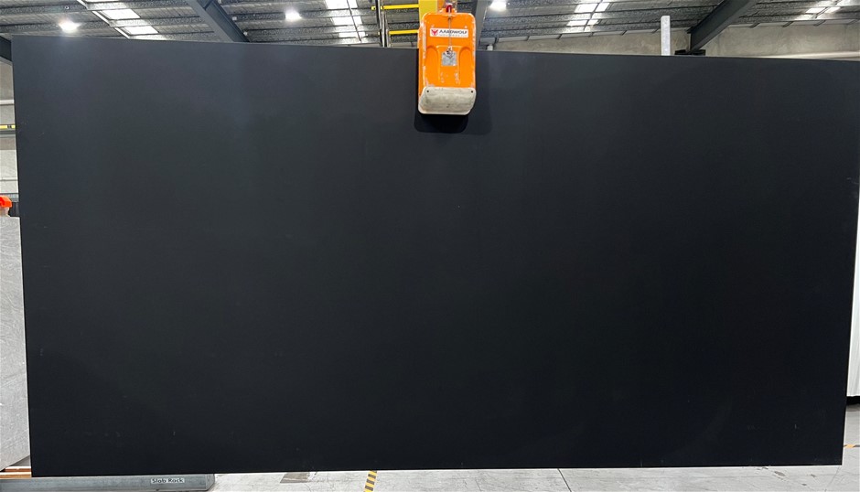 Techlam Sintered Stoneware Slab - Basic Black (Made in Spain)