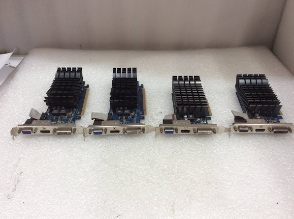 ASUS GT710&GT730&EN210 Mixed Model Graphics Cards (Lot of 4)