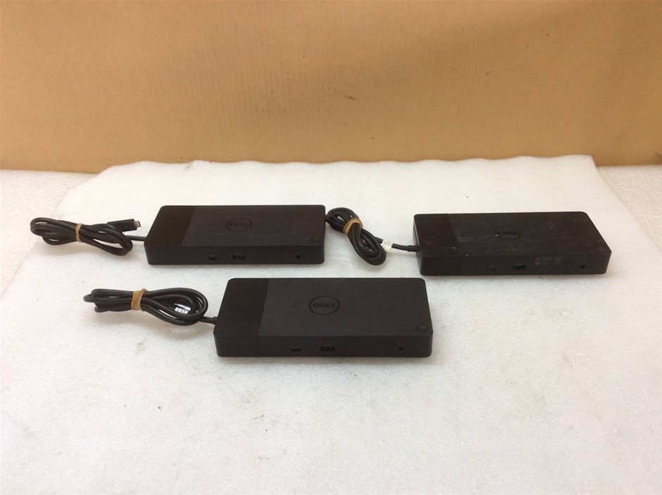 Dell K20A001 USB-C Docking Station (Lot of 3)